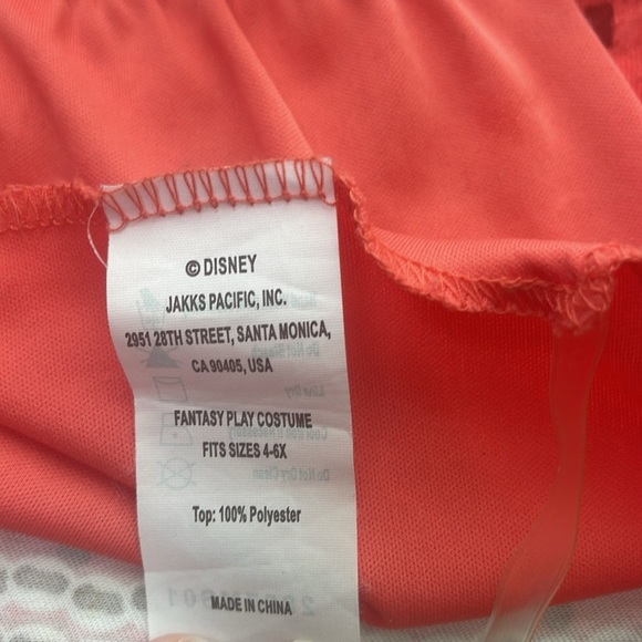 Disney Moana Child Costume 4-6X - Picture 10 of 11